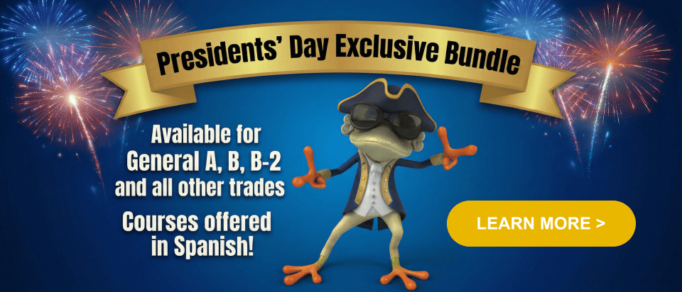 February 2026 Contractor License Promotion