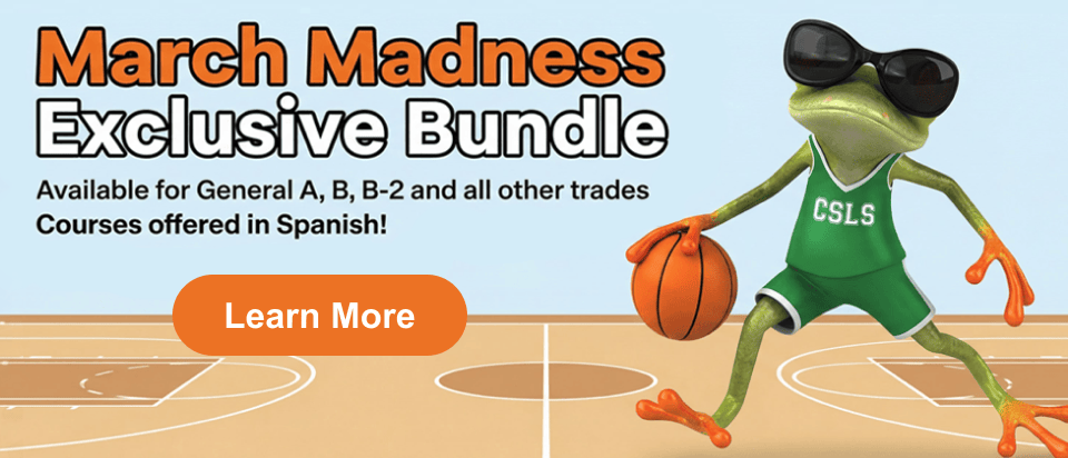 March 2026 Contractor License Promotion