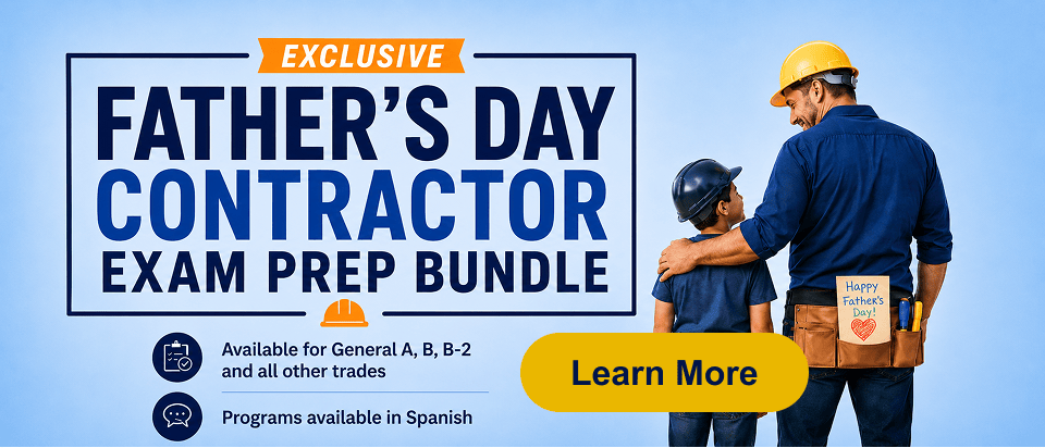 June 2026 Contractor License Promotion